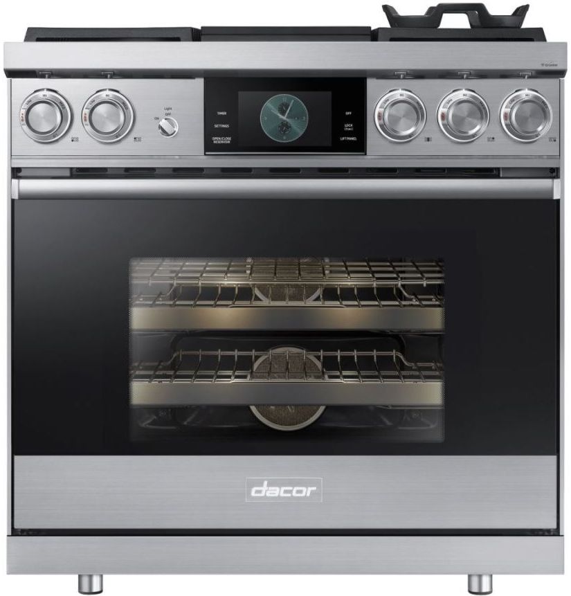 dacor 36 dual fuel range